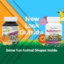 Natures Plus Animal Parade Children's Chewable Multivitamin - 90 Animal-Shaped Tablets - Natural Assorted Flavors - Vegetarian, Gluten Free - 45 Servings 3