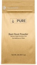 Pure Original Ingredients Beet Root Powder (2lb) Smoothies, Rich Color, Non-GMO, Folate 2
