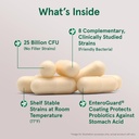 Jarrow Formulas Jarro-Dophilus EPS Gut Restore Probiotics 25 Billion CFU with 8 Clinically-Studied Strains, Dietary Supplement for Intestinal and Immune Support, 30 Veggie Capsules, 30 Day Supply 4