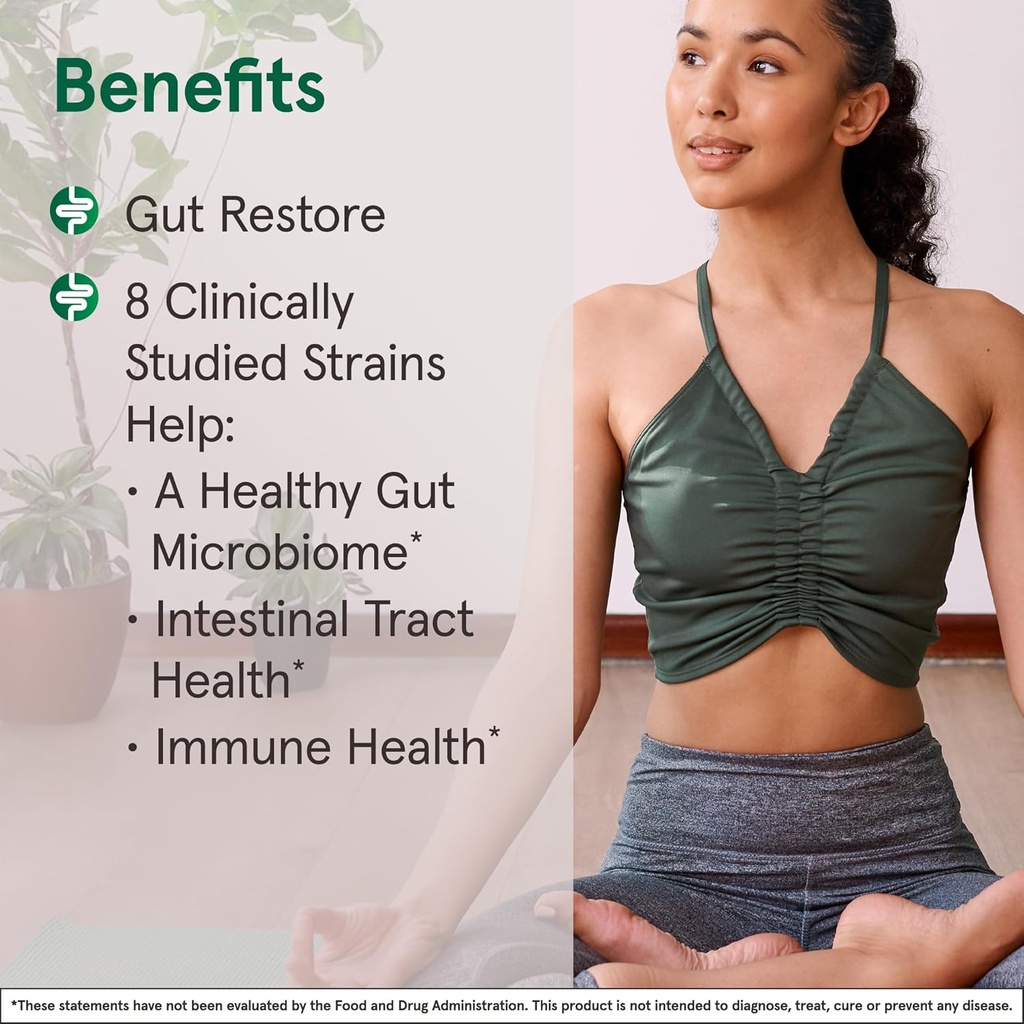 Jarrow Formulas Jarro-Dophilus EPS Gut Restore Probiotics 25 Billion CFU with 8 Clinically-Studied Strains, Dietary Supplement for Intestinal and Immune Support, 30 Veggie Capsules, 30 Day Supply 5