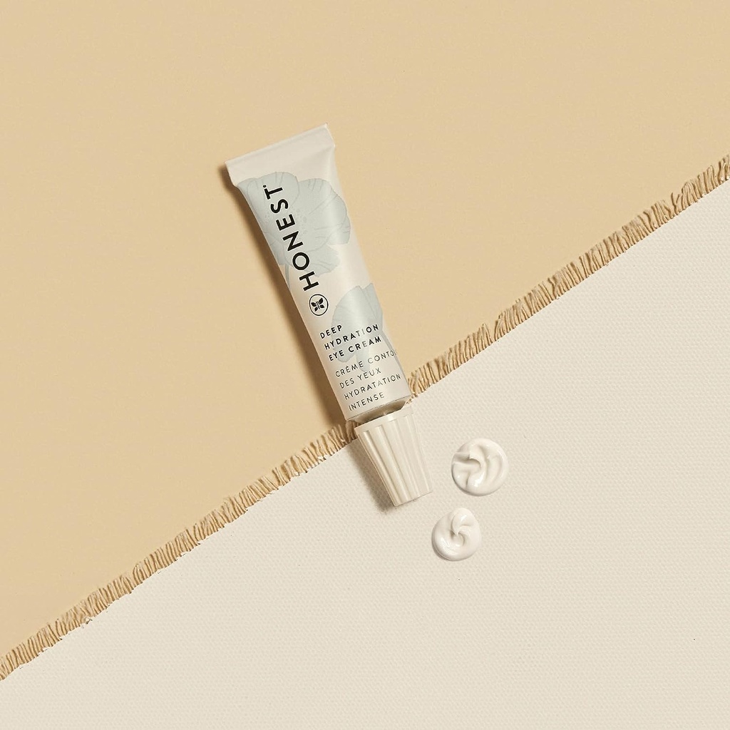 Honest Beauty Deep Hydration Eye Cream for All Skin Types | Plumps + Hydrates | Hyaluronic Acid, Chamomile, Calendula | EWG Verified + Cruelty Free | 0.5 fl oz 4