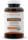 Secrets of the Tribe Chamomile USDA Organic 120 Capsules | High-Potency Herbal Supplement | Made with Vegetarian Capsules and Organic Chamomile (Matricaria recutita) Dried Flower (120 Count) 2