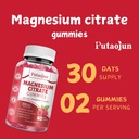 Magnesium Citrate Gummies | Magnesium Supplement for Women | High Absorption Magnesium Supplement | Vegan, Non-GMO Magnesium Gummies | 120 Raspberry Flavor (Pack of 2) 4
