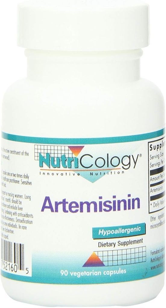 Nutricology Artemisinin Supplement - GI Tract Support, Pure Qinghaosu from Artemisia annua, Thujone-Free, Vegetarian Capsules - 90 Count 2