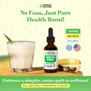 PELLA NUTRITION Sea Moss Organic Liquid Drops | Drops of Nature Green Tea Extract | Bundle 4