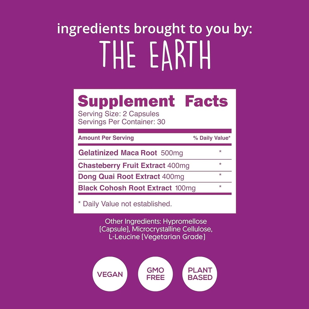 Happy Healthy Hippie Vegan Collagen Builder w/Hyaluronic Acid & Go with The Flow Hormone Balance for Women 6