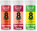 8Greens Supergreens Tablets | Super Greens Powder Superfood Tablet, Metabolism Immunity & Focus, Daily Greens Effervescent Tablets, Organic: Aloe Vera, Spirulina, Chlorella, Variety, 30 Servings 2