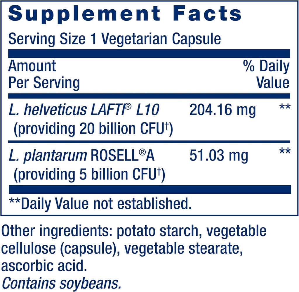 Life Extension FLORASSIST® Probiotic Women's Health, Vaginal Health, Digestive Health, Immune Health, Gluten-Free, Non-GMO, Vegetarian, Once-Daily Formula, 30 Capsules 4