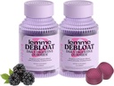 Lemme Debloat - Digestive & Gut Health Gummies with 2 Clinically Studied Probiotics & Prebiotic, Vegetarian, Gluten Free, Non GMO, BlackBerry Flavor (60 Count) (Pack of 2) 2