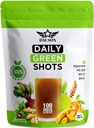 Daily Green Shots – Superfood Powder with Wheatgrass, Matcha, Beetroot, Ashwagandha, Turmeric & Prebiotics – Immunity & Energy Support – Vegan Greens Supplement – 100 Shots 2