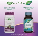 Nature's Way Olive Leaf, Premium Extract, Supports Heart Health*, 20% Oleuropein, 250 mg per serving, Non-GMO Project Verified, 60 Vegan Capsules (Packaging May Vary) 3