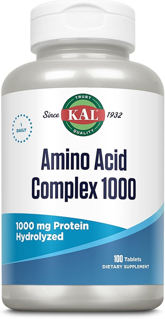 KAL Amino Acid Complex Tablets, 1000 mg, 100 Count 2