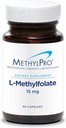 MethylPro L-Methylfolate 15 mg - L Methyl Folate, Methylfolate Supplement for Women & Men, Methylated Vitamin B9 (5-MTHF) for Brain Health, Focus, and Calm - 60 Capsules (Pack of 1) 2