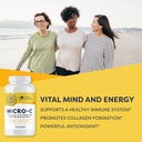 Vimergy Micro-C® Vitamin C Capsules – 500mg per Capsule, Supports Immune Health*, Promotes Collagen Production, Supports Healthy Bones*, Kosher, Vegan & Gluten-Free, Value Size 300 Capsules 3