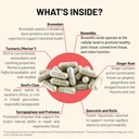 Mountain Peak Nutritionals Cell Rescue - Antioxidant Immune Support Supplement with Turmeric, Ginger Root, and Bromelain - Supports Intestinal Health & Whole Body (90 Capsules) 5