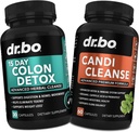 Colon Candi Cleanse Detox Support - Anti Overgrowth & 15 Day Intestinal Cleanse Pills & Probiotic - Balance Control & Fast Acting Natural Laxative for Constipation Relief - Bowel Movement Gut Health 2