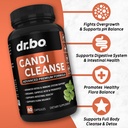Colon Candi Cleanse Detox Support - Anti Overgrowth & 15 Day Intestinal Cleanse Pills & Probiotic - Balance Control & Fast Acting Natural Laxative for Constipation Relief - Bowel Movement Gut Health 4