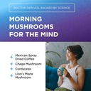 Dr. Emil Mushroom Coffee for Focus & Energy - Instant Coffee with Lions Mane, Chaga & Cordyceps - Delicious Caramel Flavor & Potent Mushroom Powder Blend 4