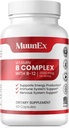 B-Complex, Vitamin B1 B2 B3 B6 B12, New Formula for Max Vitality & Sustained Energy Support,Energy Boost, Nervous System Support, with Vitamin C, Choline, Folate, 60 Capsules 2
