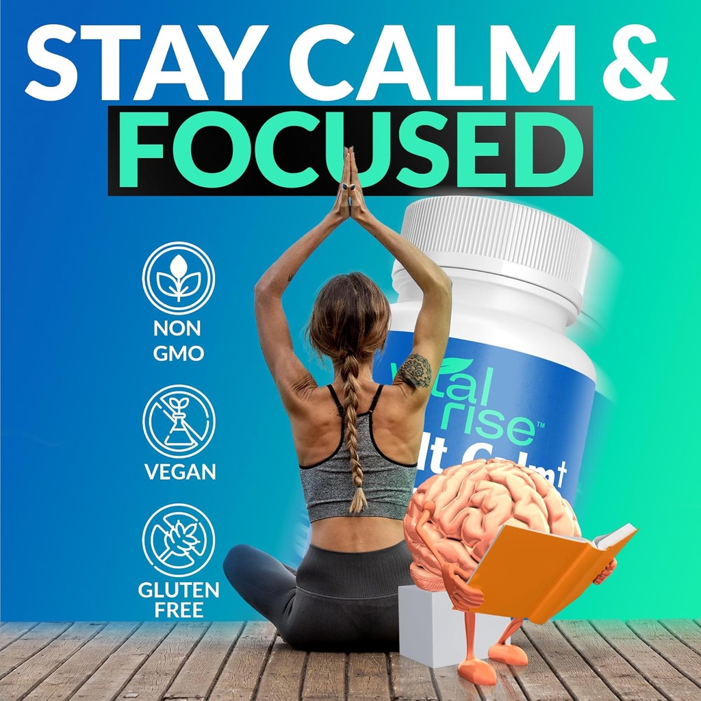 Magnesium & Ashwagandha Chewable Tablets for Adults – High Absorption Magnesium Stress Support Supplement – Gluten-Free, Vegan, Non-GMO, Grape-Flavored (60 Count) 6