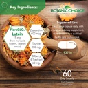 Botanic Choice Opti Gold - Premium Vision Eye Health Support Supplement with Six Powerful Nutrients - 15 mg Patented Highly Abosorbable FloraGlo Lutein Alpha Lipoic Acid - 60 Capsules 4