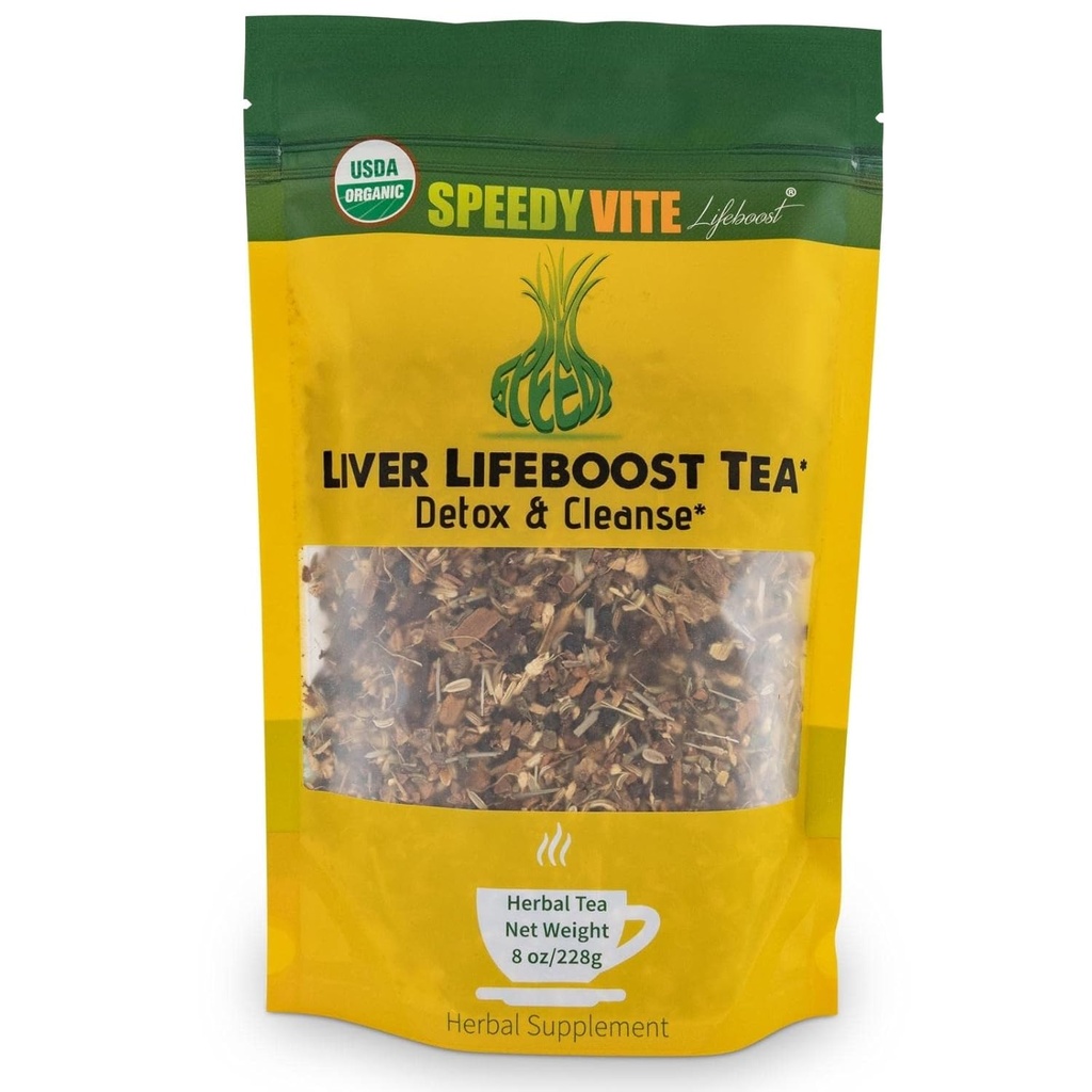 Liver Detox Tea | USDA Organic (4 oz) by SpeedyVite - Cleanses, Supports Liver, Gallbladder Health with Dandelion Leaf, Fennel, Ginger and more 6