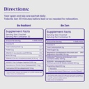 BeMe BeRadiant Berry & BeZen Bundle - Liquid Collagen & Magnesium Glycinate L-Theanine Supplements 6