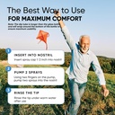 1% Povidone-Iodine Nasal Spray, Rapid Relief Formula, Helps Daily Congestion, 100 Applications, 30ml 6