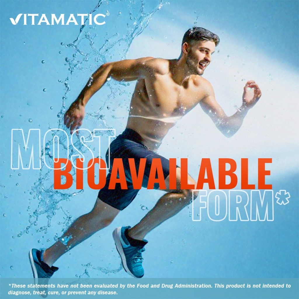 Vitamatic Magnesium Aspartate 1000mg per Serving Supports Muscle, Joint, and Heart Health 250 Grams - 250 Servings 5