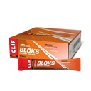 CLIF BLOKS - Orange Flavor with Caffeine - Energy Chews - Non-GMO - Plant Based - Fast Fuel for Cycling and Running - Quick Carbohydrates and Electrolytes - 2.12 oz. (18 Count) 2