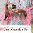 Truvani Probiotic Supplement | 30 Servings | 15 Billion CFU | 15 Diverse Strains for Digestive, Immune & Brain Health Support | Shelf-Stable Vegan Capsules | Non-GMO, No Fillers 6