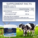 Totaria Bovine Colostrum Supplement Powder for Gut Health, Hair Growth, Beauty and Immune Support - USA Farm Grass Fed - No Fillers, GMP Certified Calostro Bovino para Adultos Organico, 60 Servings 5