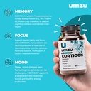 UMZU Cortigon Cortisol Support Supplement, 30 Day Supply – Natural Formula with Ginkgo Biloba, Phosphatidylserine, Vitamin B12 & B6 – Supports Healthy Stress Management, Mood, Focus & Cognitive Health 3