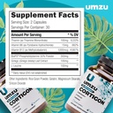 UMZU Cortigon Cortisol Support Supplement, 30 Day Supply – Natural Formula with Ginkgo Biloba, Phosphatidylserine, Vitamin B12 & B6 – Supports Healthy Stress Management, Mood, Focus & Cognitive Health 5