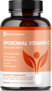 Pure Micronutrients Pure Liposomal Vitamin C - 1400mg Per Serve Supplement - 90 Capsules - High Absorption VIT C Ascorbic Acid Pills 2