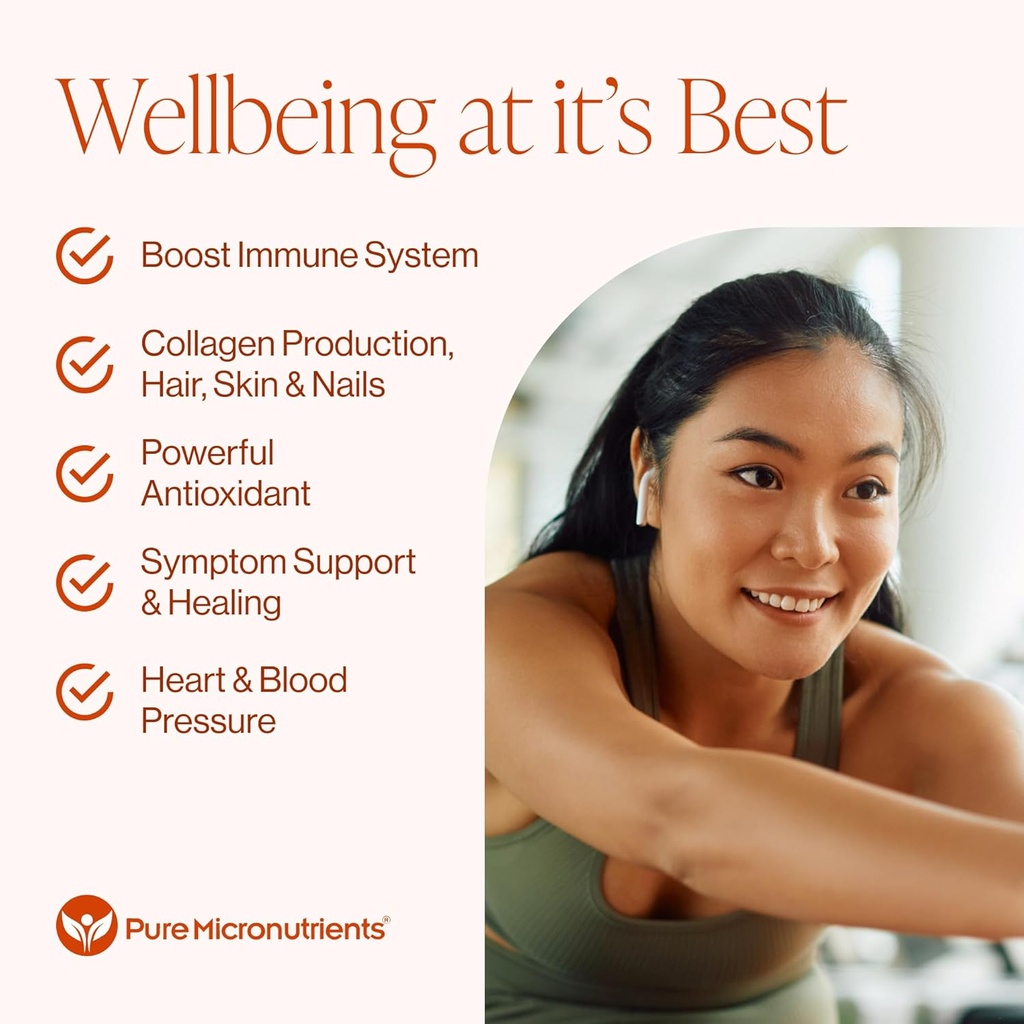 Pure Micronutrients Pure Liposomal Vitamin C - 1400mg Per Serve Supplement - 90 Capsules - High Absorption VIT C Ascorbic Acid Pills 3