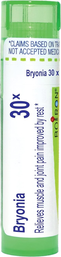 Boiron Bryonia 30X Homeopathic Medicine for Muscle & Joint Pain - 80 Pellets 2