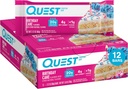 Quest Nutrition Birthday Cake Protein Bars, 20g Protein, 1g Sugar, 4g Net Carbs, Gluten Free, Keto Friendly, 12 Count 2