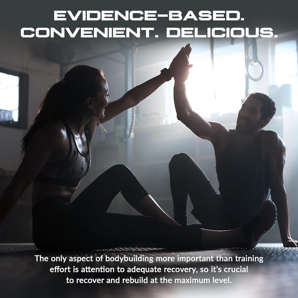 Granite Nutrition Recovery - Premium Intra-Workout Drink with EAAs, Cluster Dextrin, Sensoril & Senactiv for Athletic Performance and Lean Muscle Gains - Rainbow Candy Flavor (20 Servings) 5