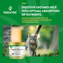 NaturVet – Digestive Enzymes for Cats Plus Probiotics – 60 Soft Chews – Helps Support Diet Change & A Healthy Digestive Tract – Aids in The Absorption of Vitamins & Minerals – 30 Day Supply 5