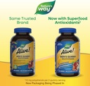 Nature's Way Alive! Men's Multivitamin Gummies, Supports Energy Metabolism*, Muscle Function*, Superfood Antioxidants(1), B-Vitamins, Vegetarian, Fruit Flavored, 150 Gummies (Packaging May Vary) 3