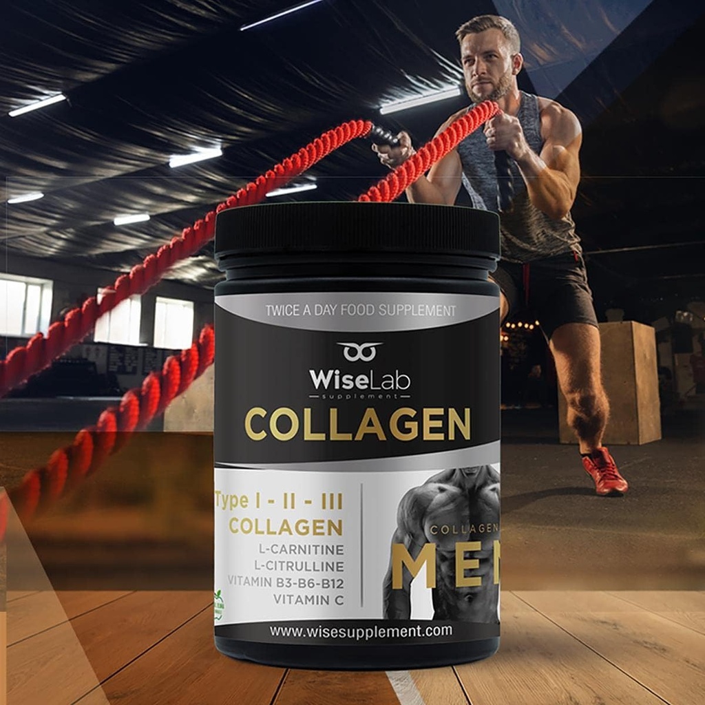 Men Collagen 300gr Tip123 L-Carnitine L-Citrulline 5