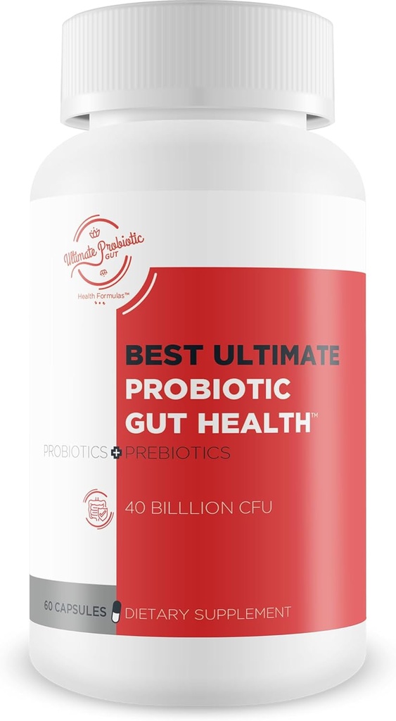Best Ultimate Probiotic Gut Health - Our Best Total Gut Restore Probiotic - Ultimate 11 Strain Probiotics & Prebiotic Formula to Restore Gut Health - Leaky Gut Supplement - Acid Reflux Probiotics 2