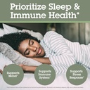 Quantum Health Sleep Immune Support Supplement Melatonin 2mg L Theanine & Valerian Root Plus Elderberry Vitamin C & D Immunity Boost - 30 Capsules 6