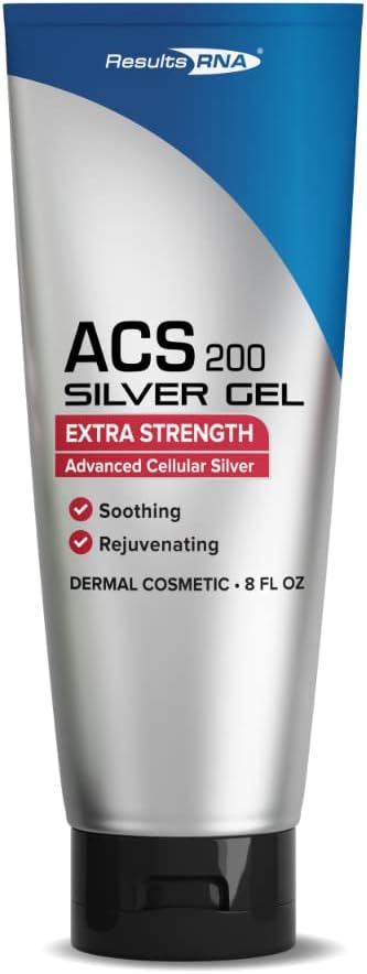 Results RNA - ACS 200 Silver-Glutathione Gel – Advanced Cellular Colloidal Silver Gel for Wound Care & Superior Dermal Healing. Clinically Proven. Recommended by Doctors Worldwide (8 oz) 2