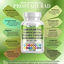 Saw Palmetto with Stinging Nettle, Pygeum, Pumpkin Seed, Sunflower Lecithin, Turmeric & Ashwagandha – Prostate Support for Men with Lycopene & Vitamin D3 – 90 Capsules 4