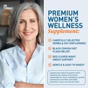 Dr. Tobias Menopause Relief with Black Cohosh, Soy Isoflavones, Don Quai, Hot Flash & Night Sweats Relief for Women, Non-GMO Menopause Supplements for Women, 60 Capsules, 30 Servings 5