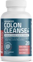 Bronson Advanced Colon Cleanse Premium 14 Day Cleanse & Detox Formula with Psyllium Husk, Senna Leaf, Cascara Sagrada, Ginger Root, Licorice Root & More, Non-GMO, 28 Capsules 6