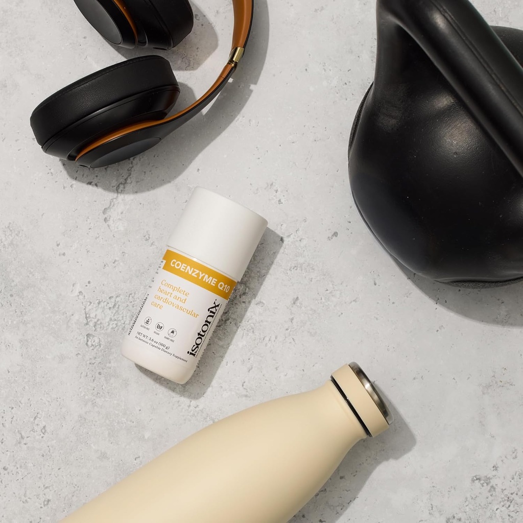 Isotonix Best CoQ10 Supplement - High Absorption Coenzyme Q10 for Heart Health, Energy, and Antioxidant Support - Ubiquinone CoQ10, Vitamin Q10 Supplement, 30 Servings 4