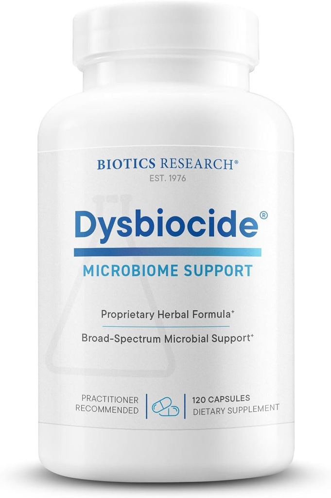 Biotics Research Dysbiocide Synergistic Botanical Blend Supports Normal Gut Health for Women & Men - Digestive Health Supplement - Supports Balanced Gut microbiome - 120 Capsules 2